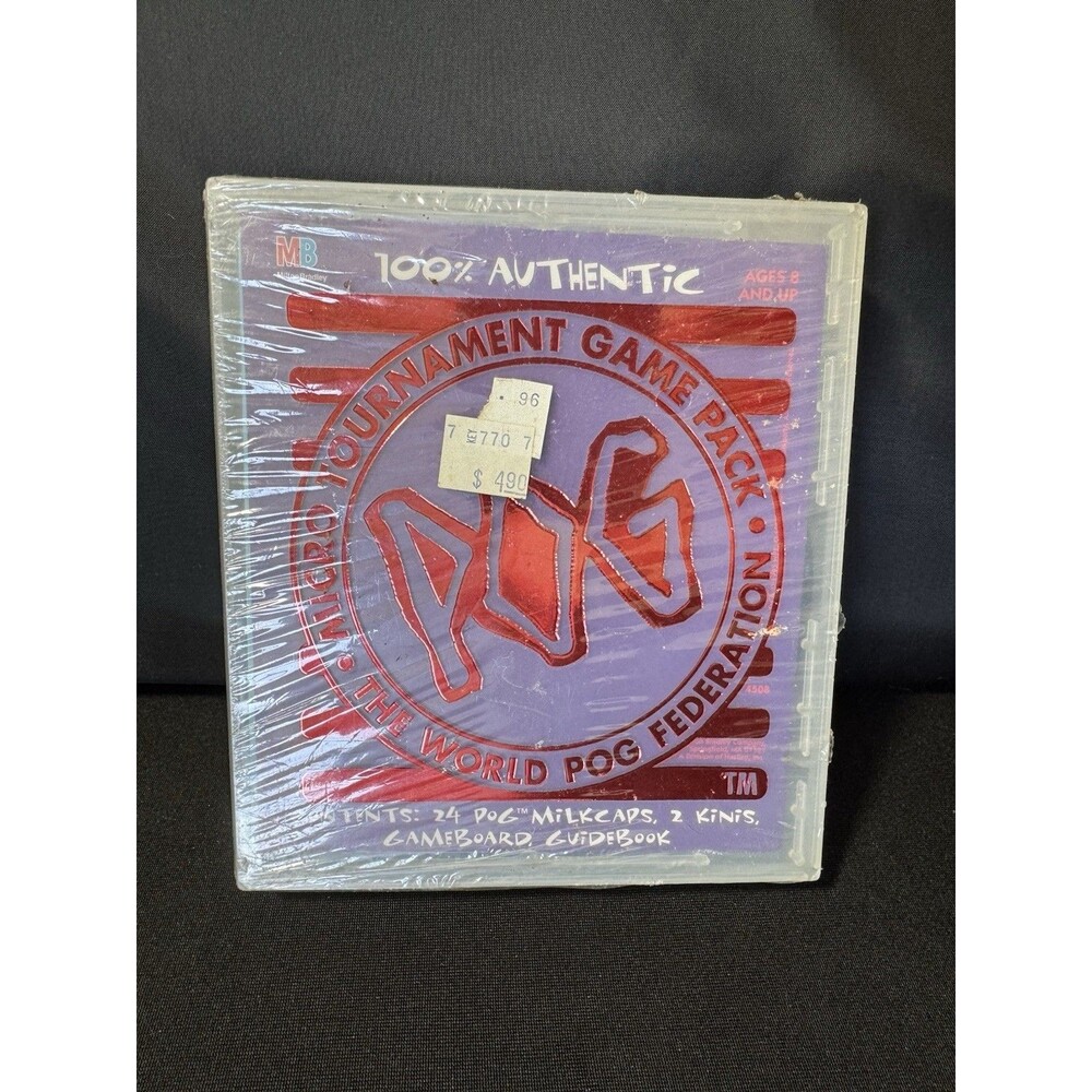 Vintage 1994 POG Federation Micro Tournament Game Pack Complete Sealed - Picture 2 of 7